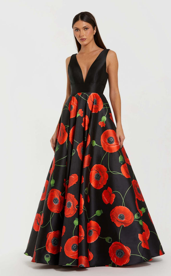 Mac Duggal 56181 Poppy Multi