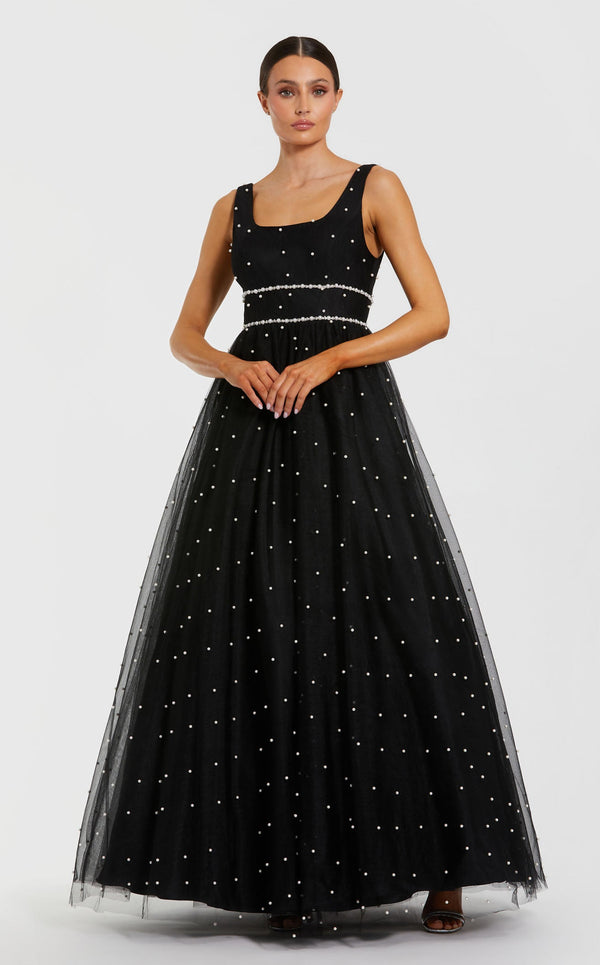 Mac Duggal 56204 Black/Ivory