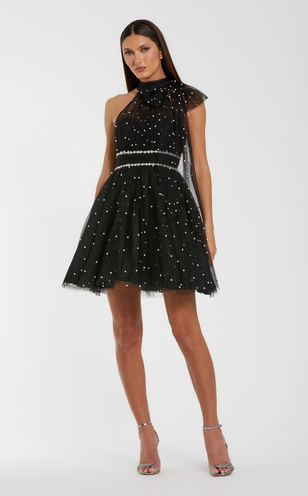 Mac Duggal 56205 Black/Ivory