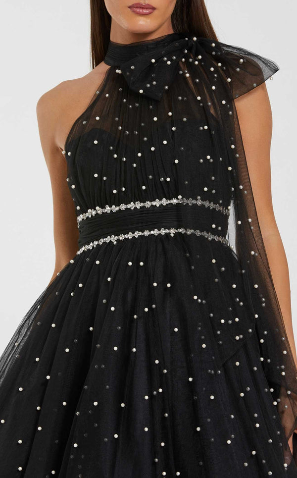 Mac Duggal 56205 Black/Ivory