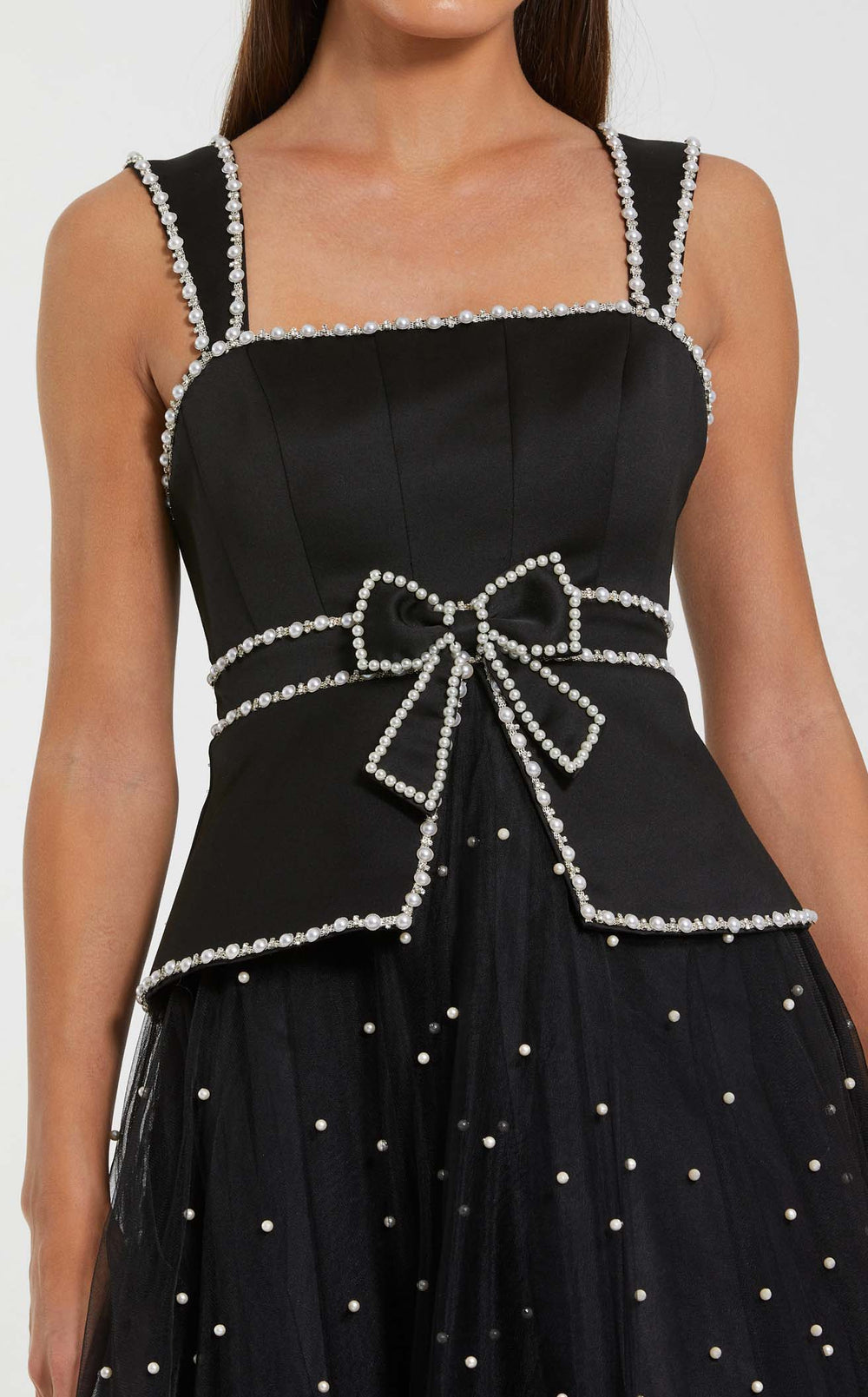 Mac Duggal 56206 Black/Ivory