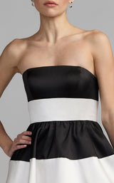 Mac Duggal 56281 Black/Ivory