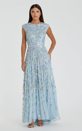 Mac Duggal 5647 Ice-Blue-Multi