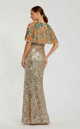 Mac Duggal 6120 Gold Multi
