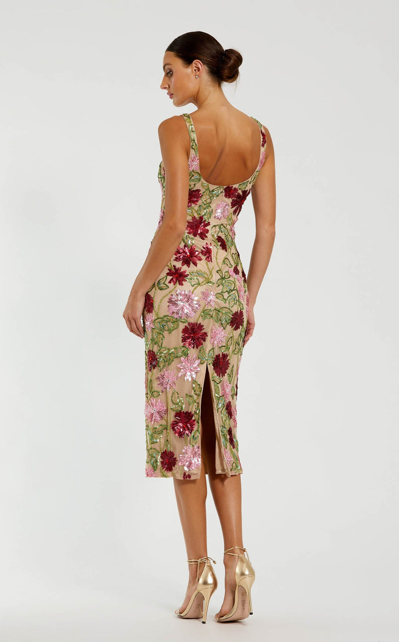 Mac Duggal 6124 Nude Multi