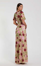 Mac Duggal 6125 Nude Multi