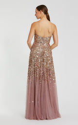 Mac Duggal 6144 Gold-Amethyst