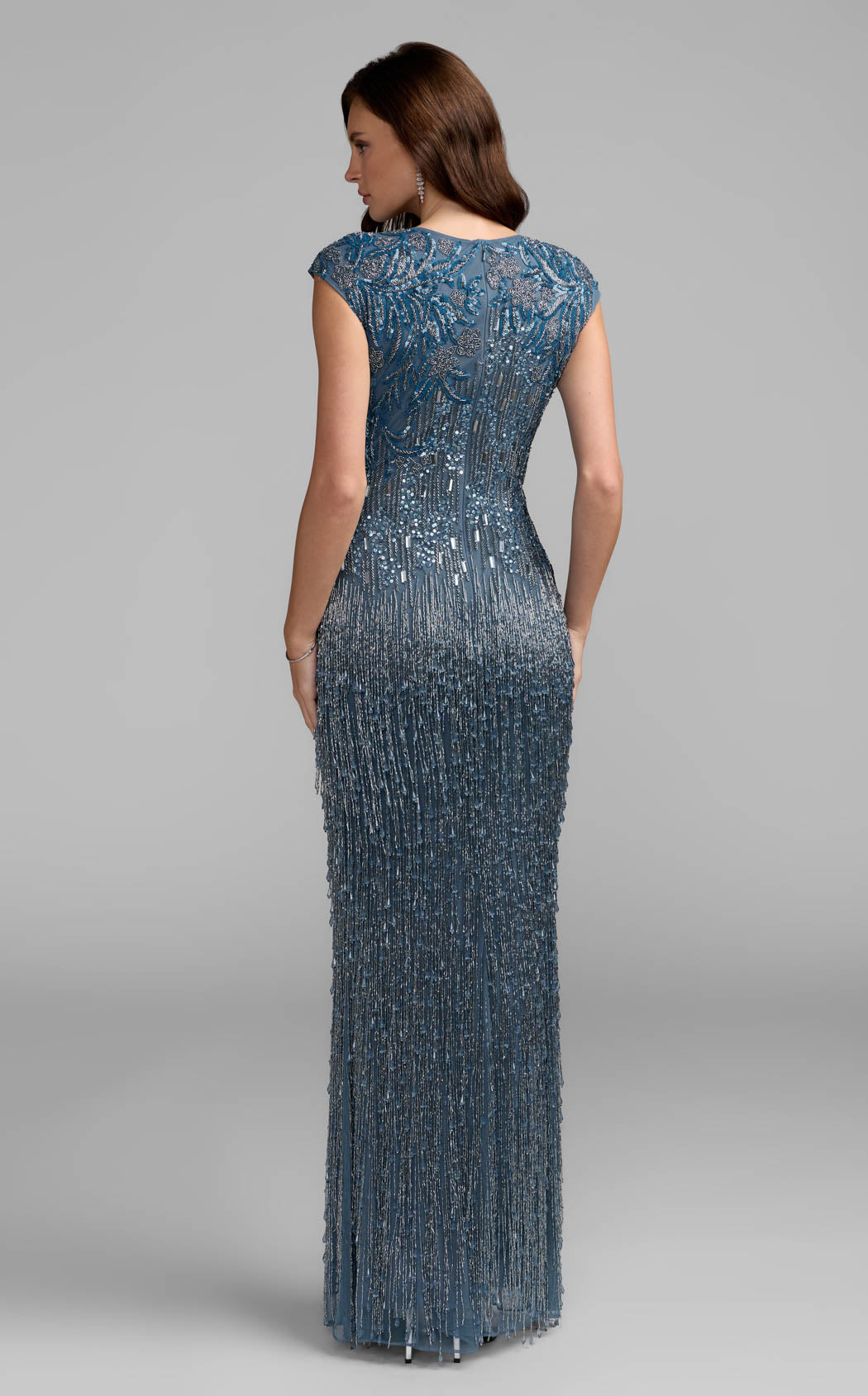 Mac Duggal 6169 Slate-Blue