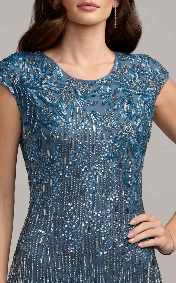 Mac Duggal 6169 Slate-Blue