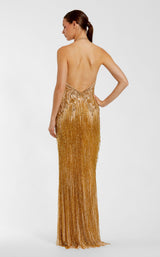 Mac Duggal 6170 Gold/Nude