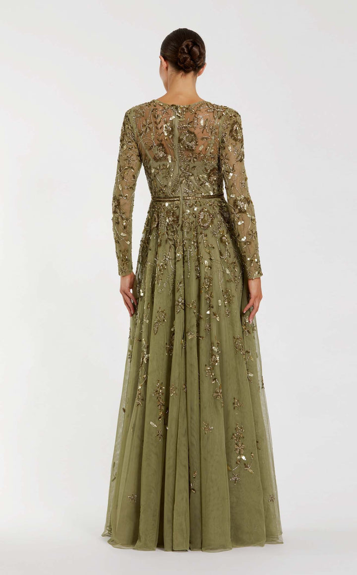 Mac Duggal 6182 Green
