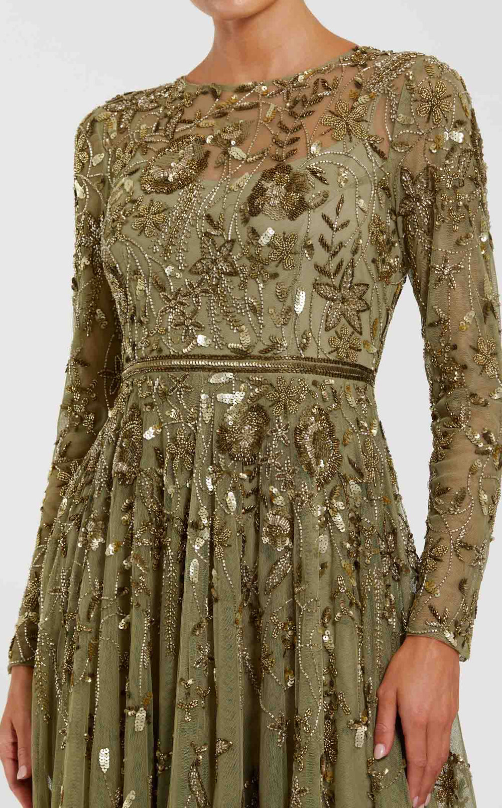 Mac Duggal 6182 Green