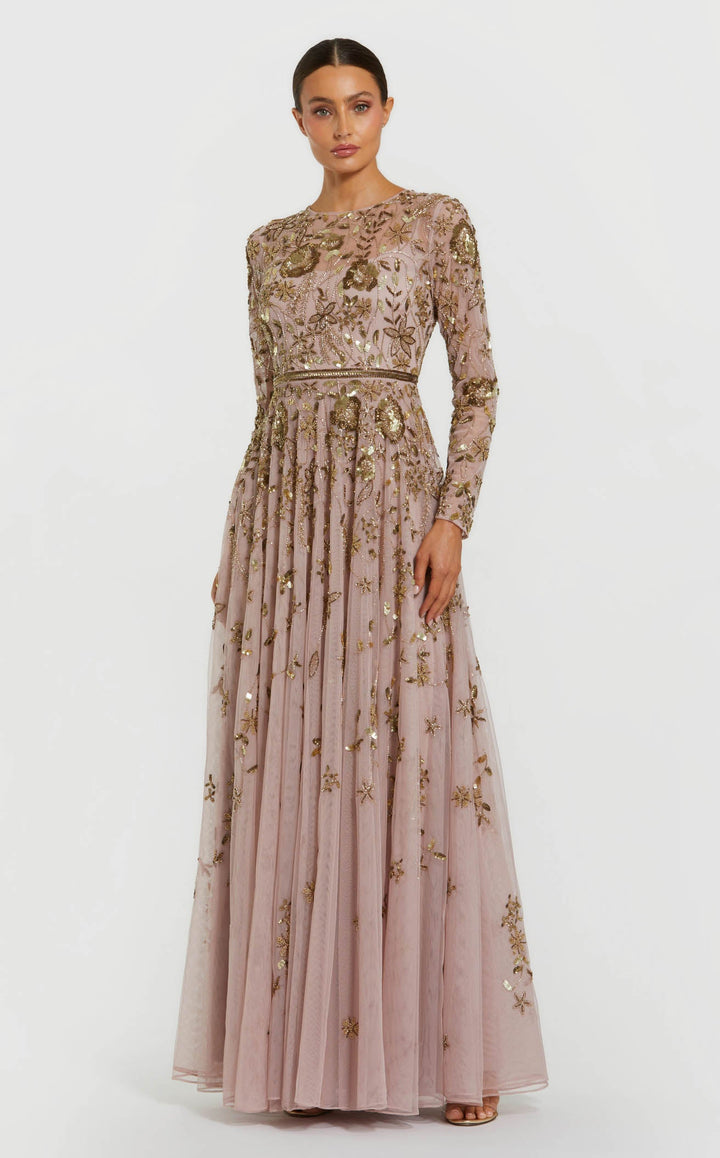 Mac Duggal 6182 Mocha-Multi