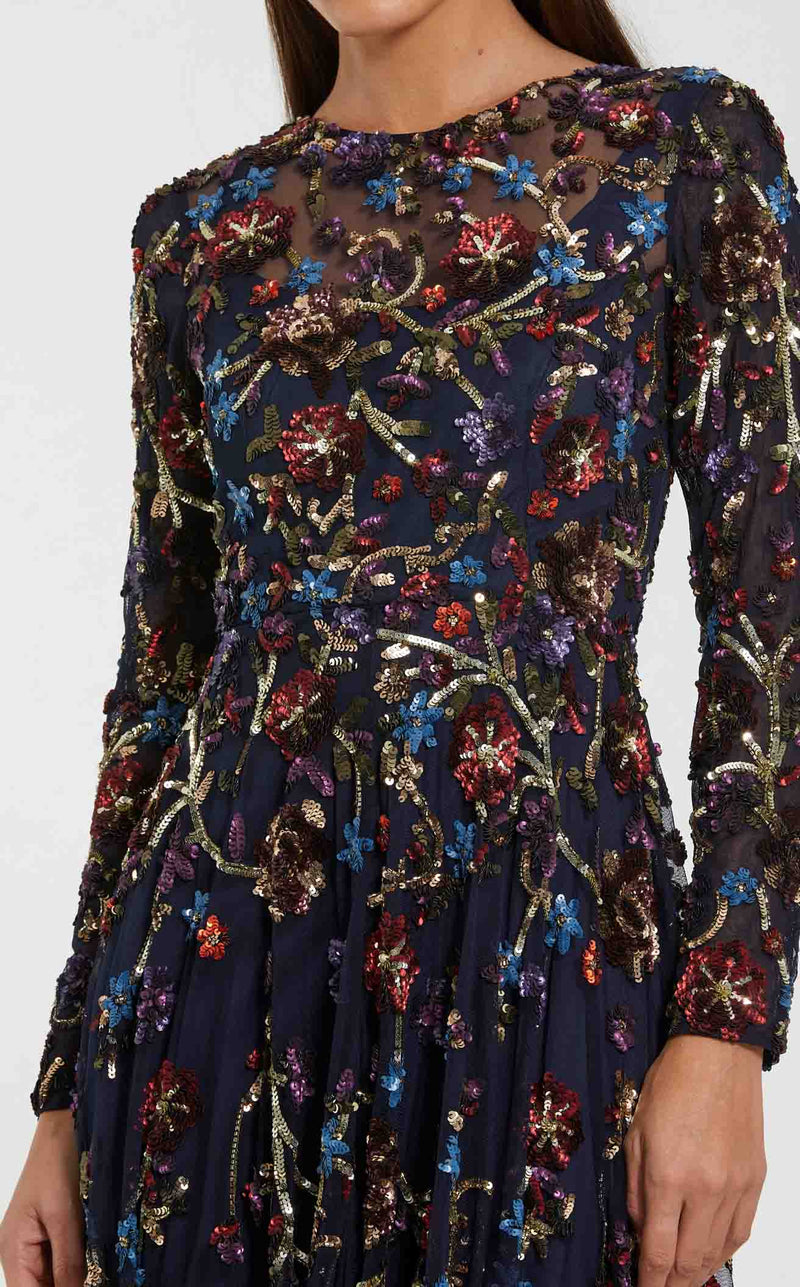 Mac Duggal 6198 Midnight Multi