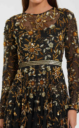 Mac Duggal 6200 Black/Gold