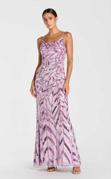 Mac Duggal 6214 Lilac