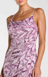 Mac Duggal 6214 Lilac