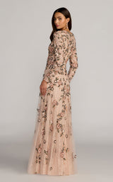 Mac Duggal 6239 Rose-Multi