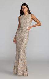 Mac Duggal 6249 Nude-Ombre