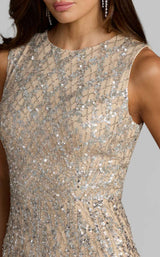 Mac Duggal 6249 Nude-Ombre
