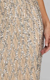 Mac Duggal 6249 Nude-Ombre
