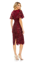 Mac Duggal 68013 Burgundy