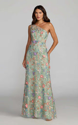 Mac Duggal 68606 Sage-Multi
