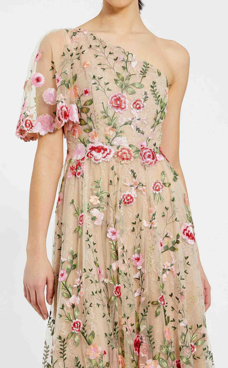 Mac Duggal 68607 Pink Multi
