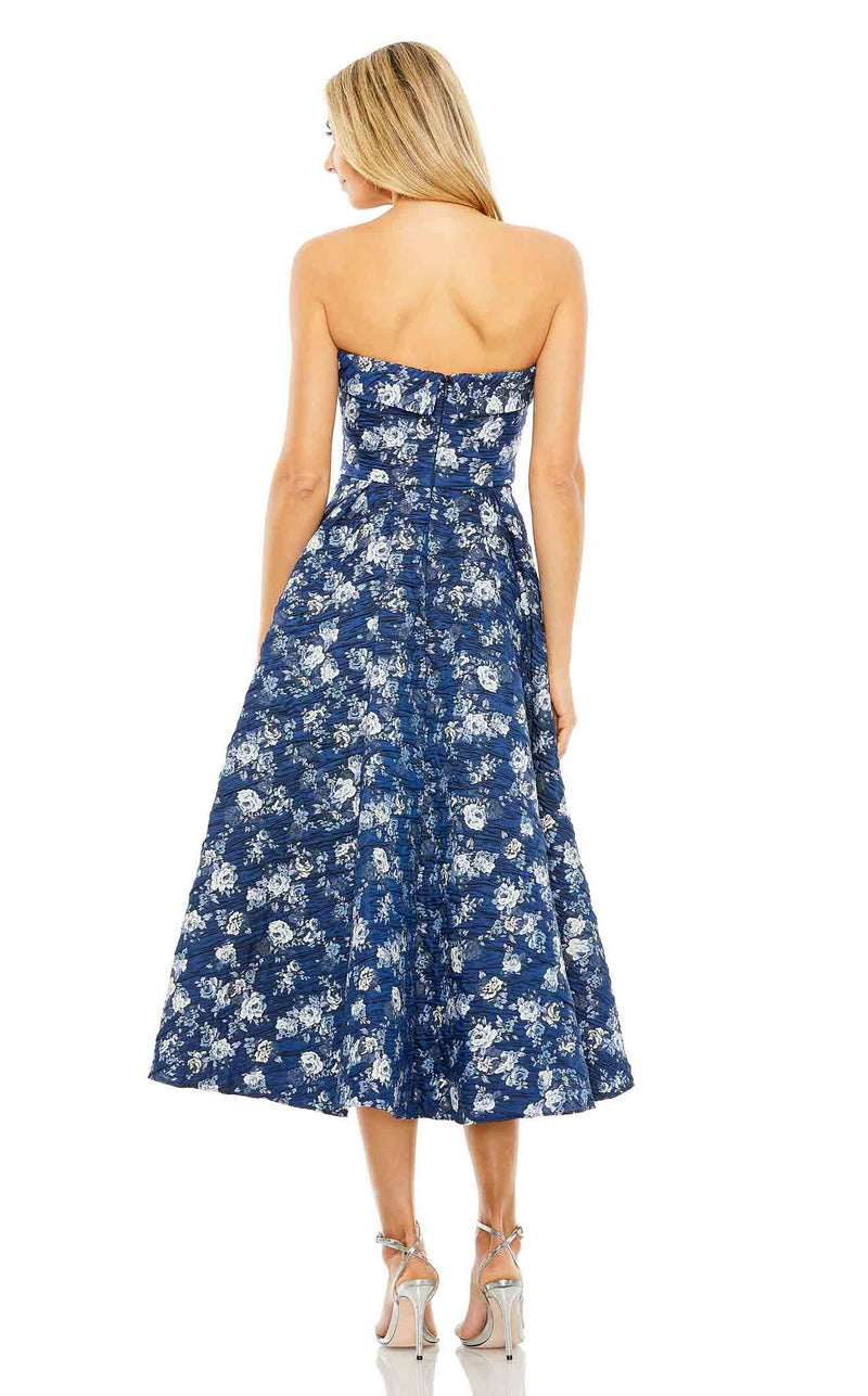 Mac Duggal*上品なデザイン*エレガント*ビジュー*ミディ丈ドレス Mac Duggal 68617 Dress | NewYorkDress.com