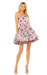 Mac Duggal 68624 Pink Multi