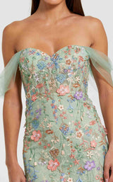 Mac Duggal 68809 Sage Multi