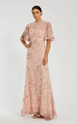 Mac Duggal 68810 Rose