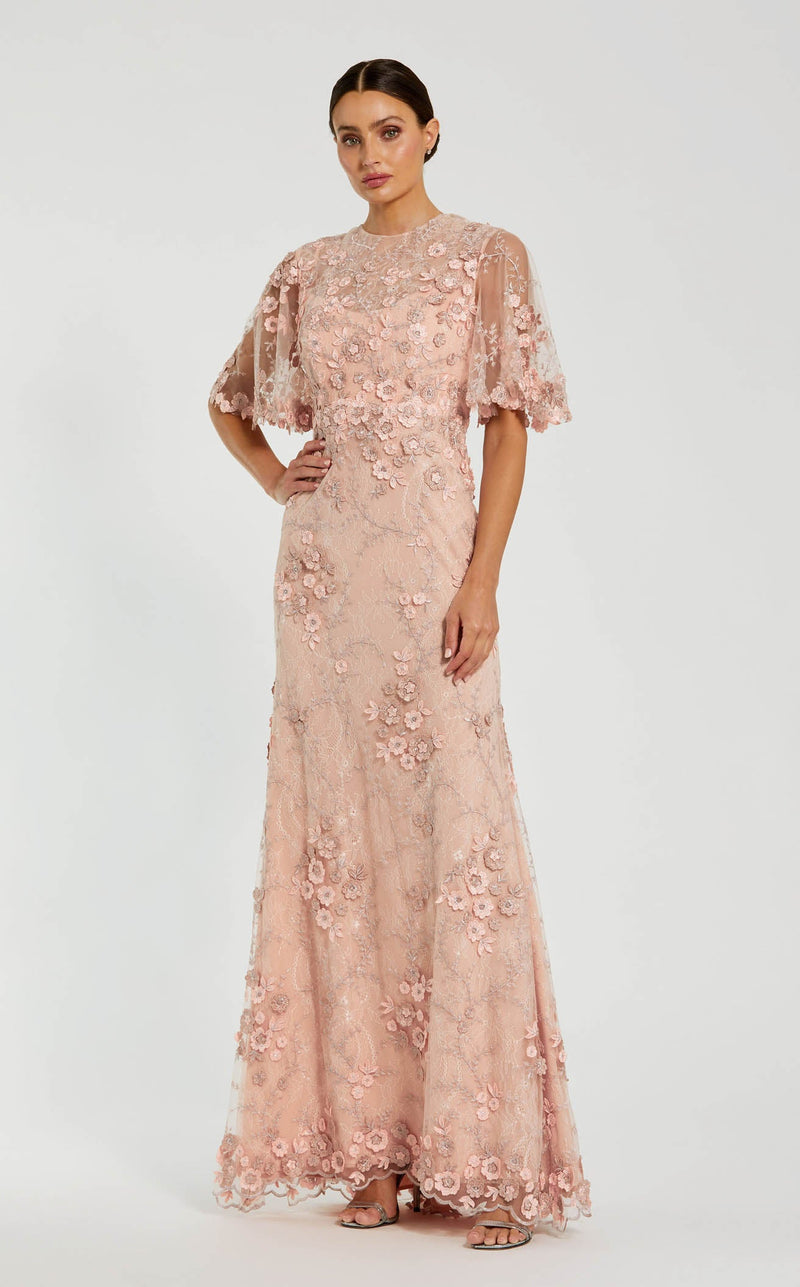Mac Duggal 68810 Rose