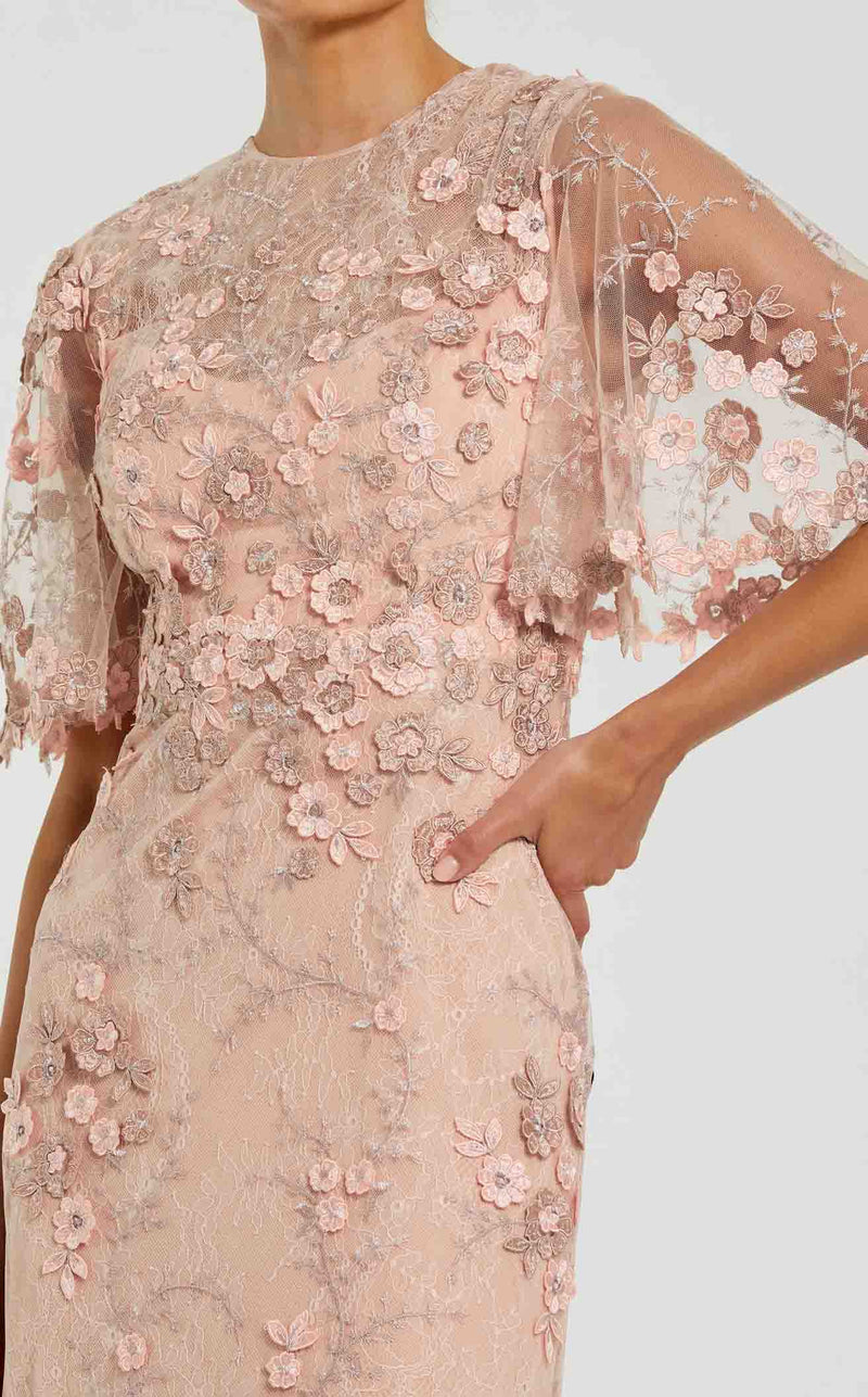 Mac Duggal 68810 Rose
