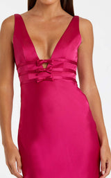 Mac Duggal 68855 Raspberry