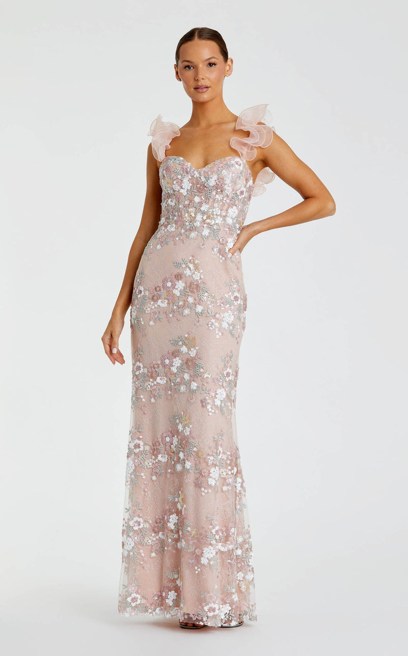 Mac Duggal 68880 Pastel Multi