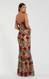 Mac Duggal 68884 Nude Multi