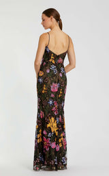 Mac Duggal 68885 Black Multi