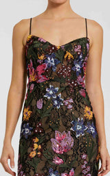 Mac Duggal 68885 Black Multi