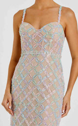 Mac Duggal 68886 Pastel Multi