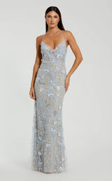 Mac Duggal 68892 Powder Blue