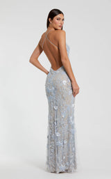 Mac Duggal 68892 Powder Blue