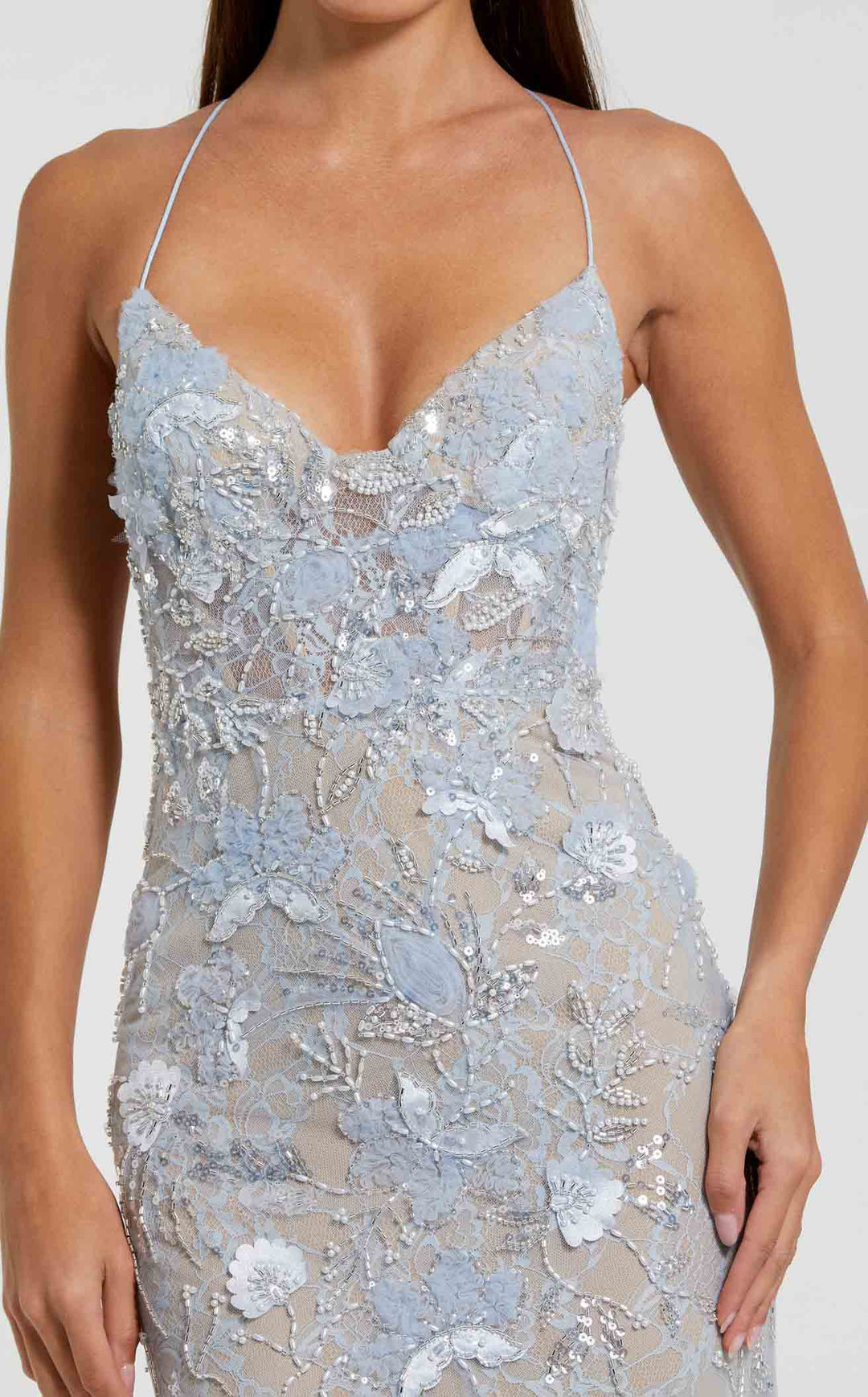 Mac Duggal 68892 Powder Blue