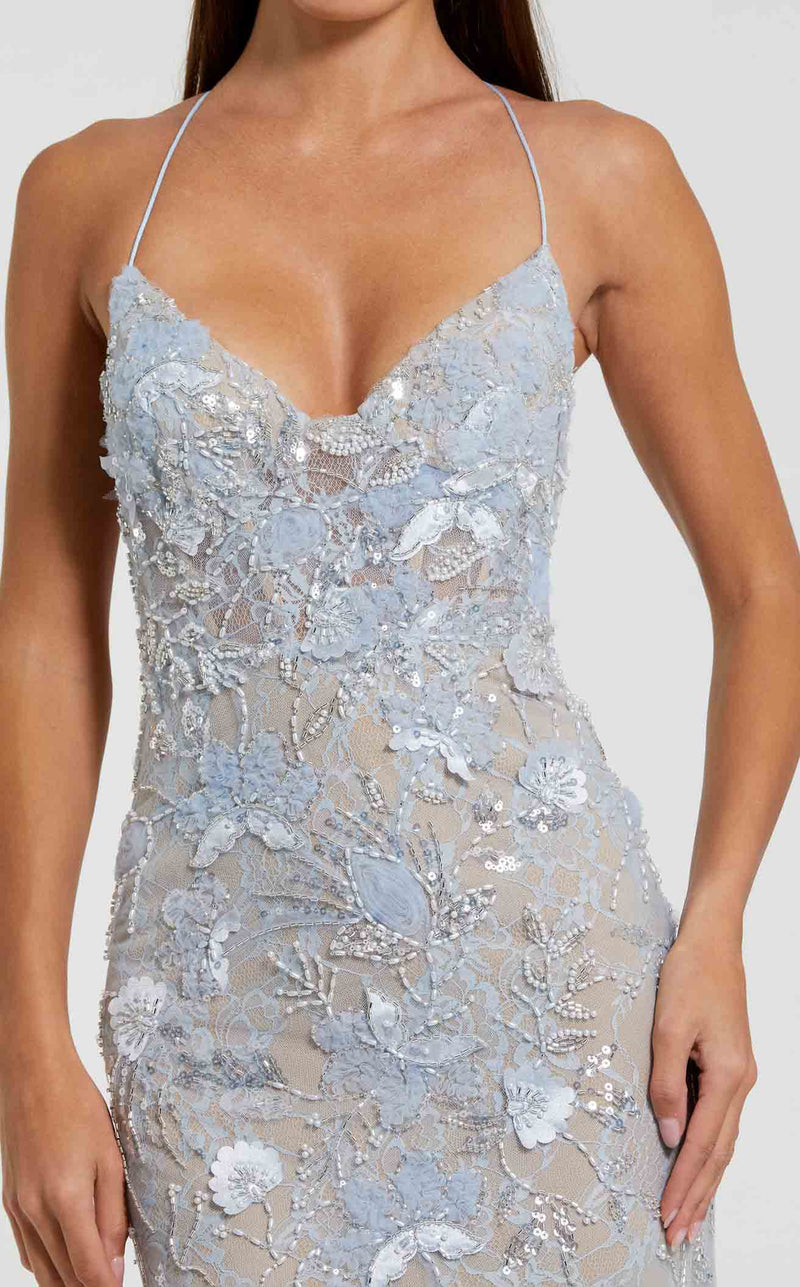 Mac Duggal 68892 Powder Blue