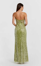 Mac Duggal 68895 Apple Green