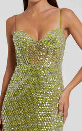 Mac Duggal 68895 Apple Green