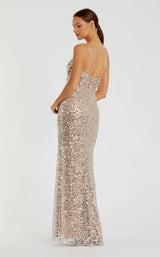 Mac Duggal 68895 Nude