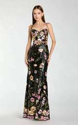 Mac Duggal 68896 Black Multi