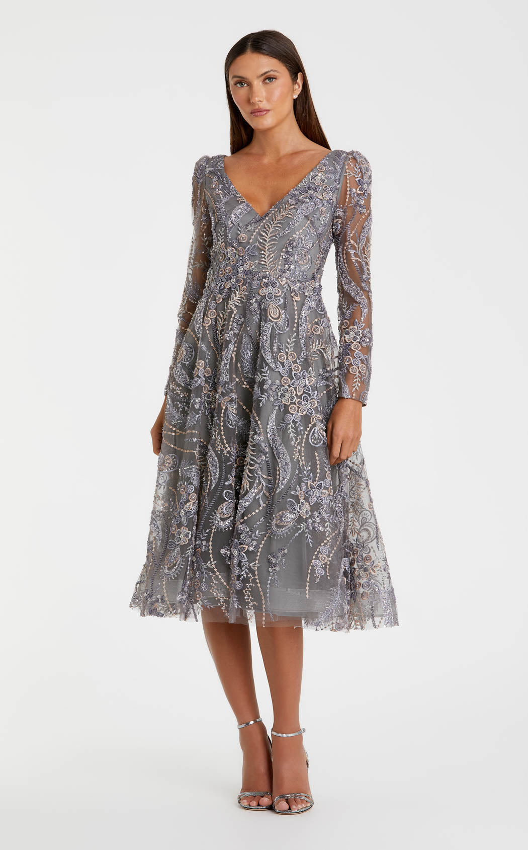 Mac Duggal 68913 Charcoal