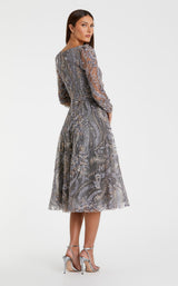 Mac Duggal 68913 Charcoal